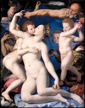 Allegoria con Venere e Cupido, Bronzino